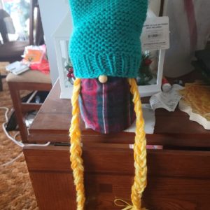 Gnome Female Blue Hat